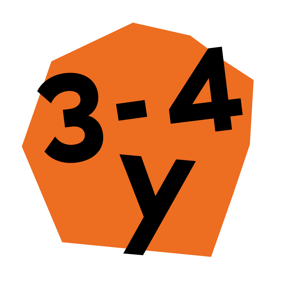 3-4 Years